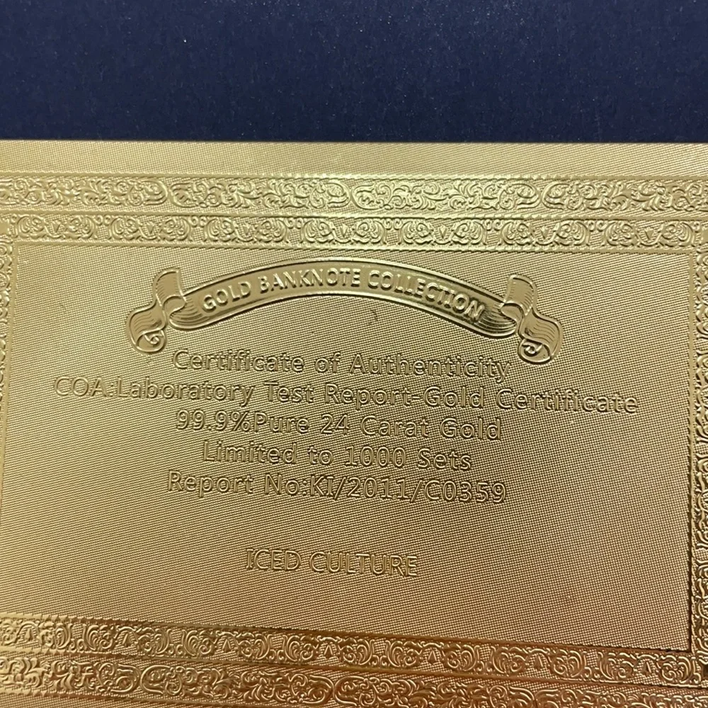NWTS 24k Gold Plated IPhone 12 Case with box & authentication card